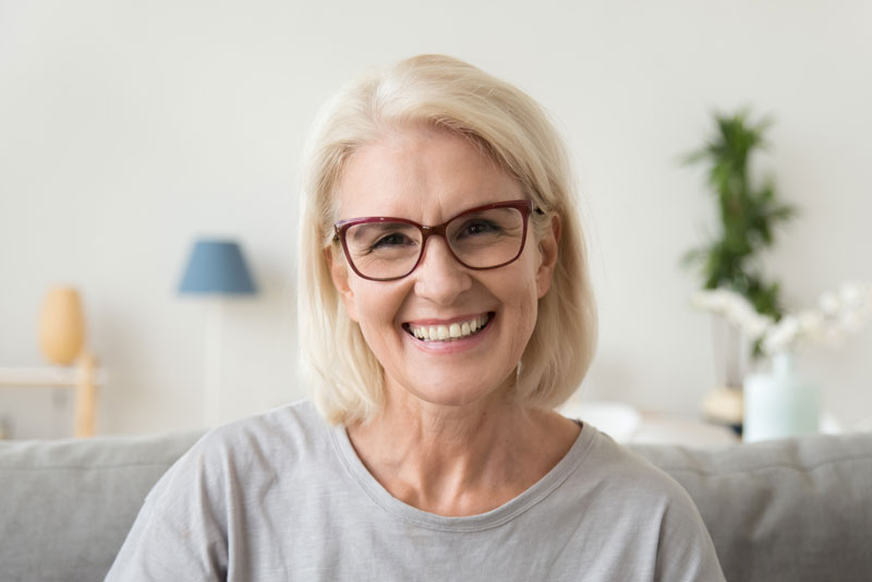 Dental Patient Smiling After Getting Dental Implants In Oakdale, PA